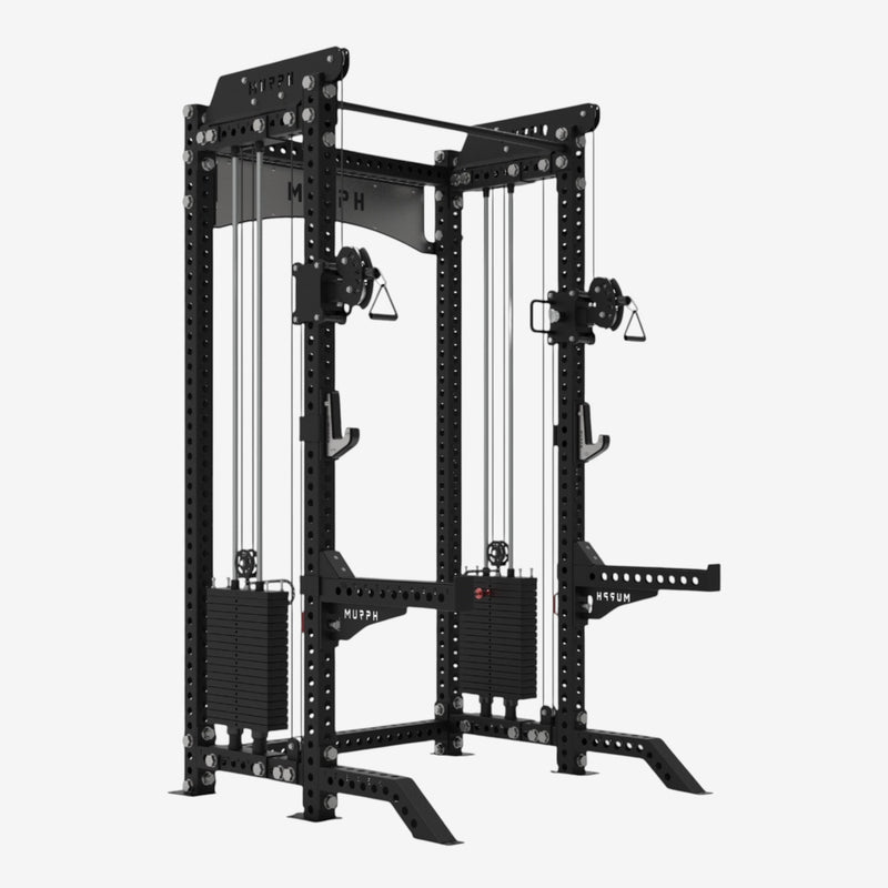 MURPH DRUID – Half Rack avec système de double poulies 2x 250lbs