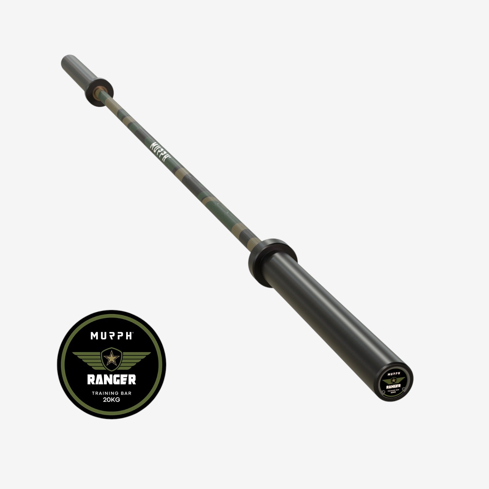Murph Ranger Training Bar 20KG – Cerakote Camo Vert