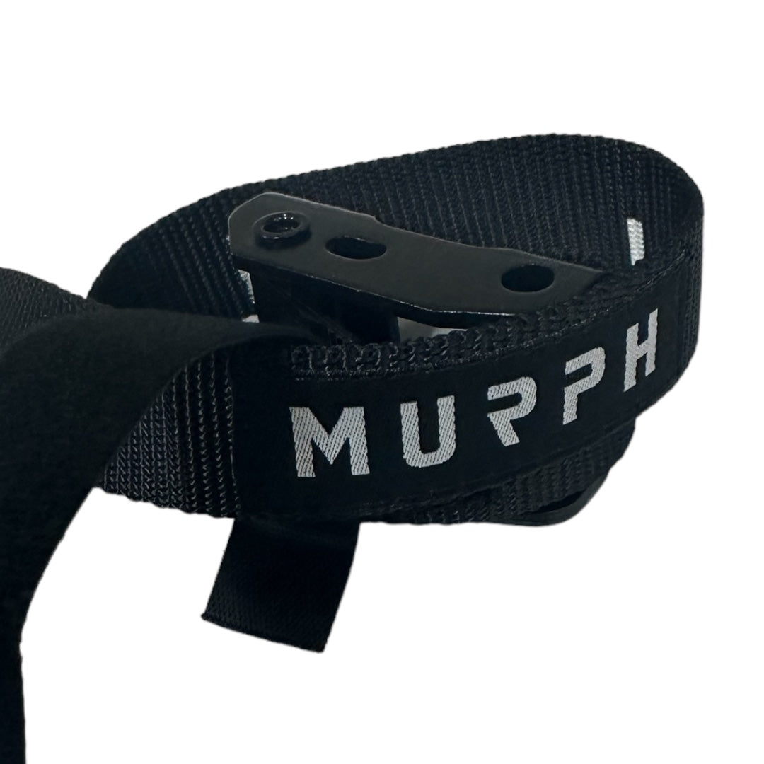 Elite wood gymnastic rings MURPH - Black