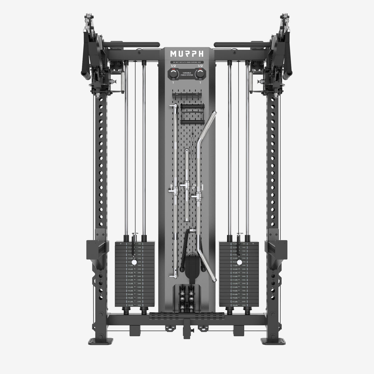 Functional Trainer RW3 MURPH – Vue de côté avec banc