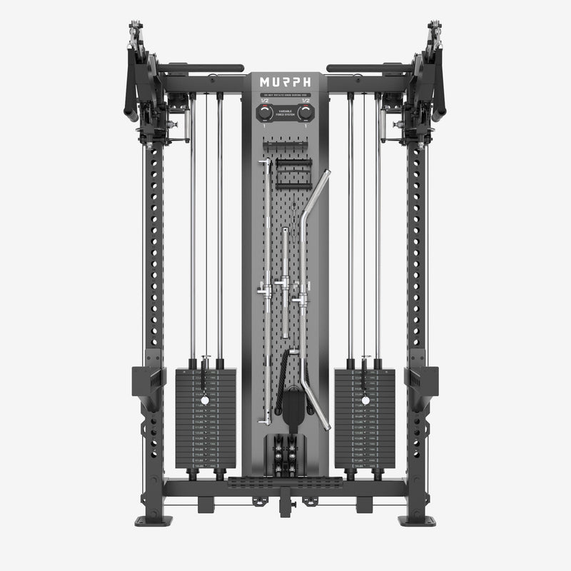 Functional Trainer RW3 MURPH – Vue de côté avec banc