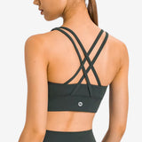 Murph Balance Strap Bra — Dark Olive