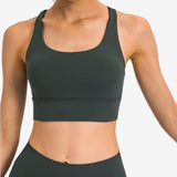 Murph Balance Strap Bra — Dark Olive