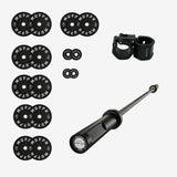 Training bumper plates kit 4.0 Murph 385lbs / Barre compétition