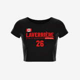 Crop Top Michael Laverrière - Noir