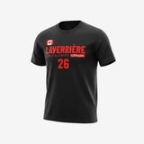 T-Shirt Michael Laverrière - Noir
