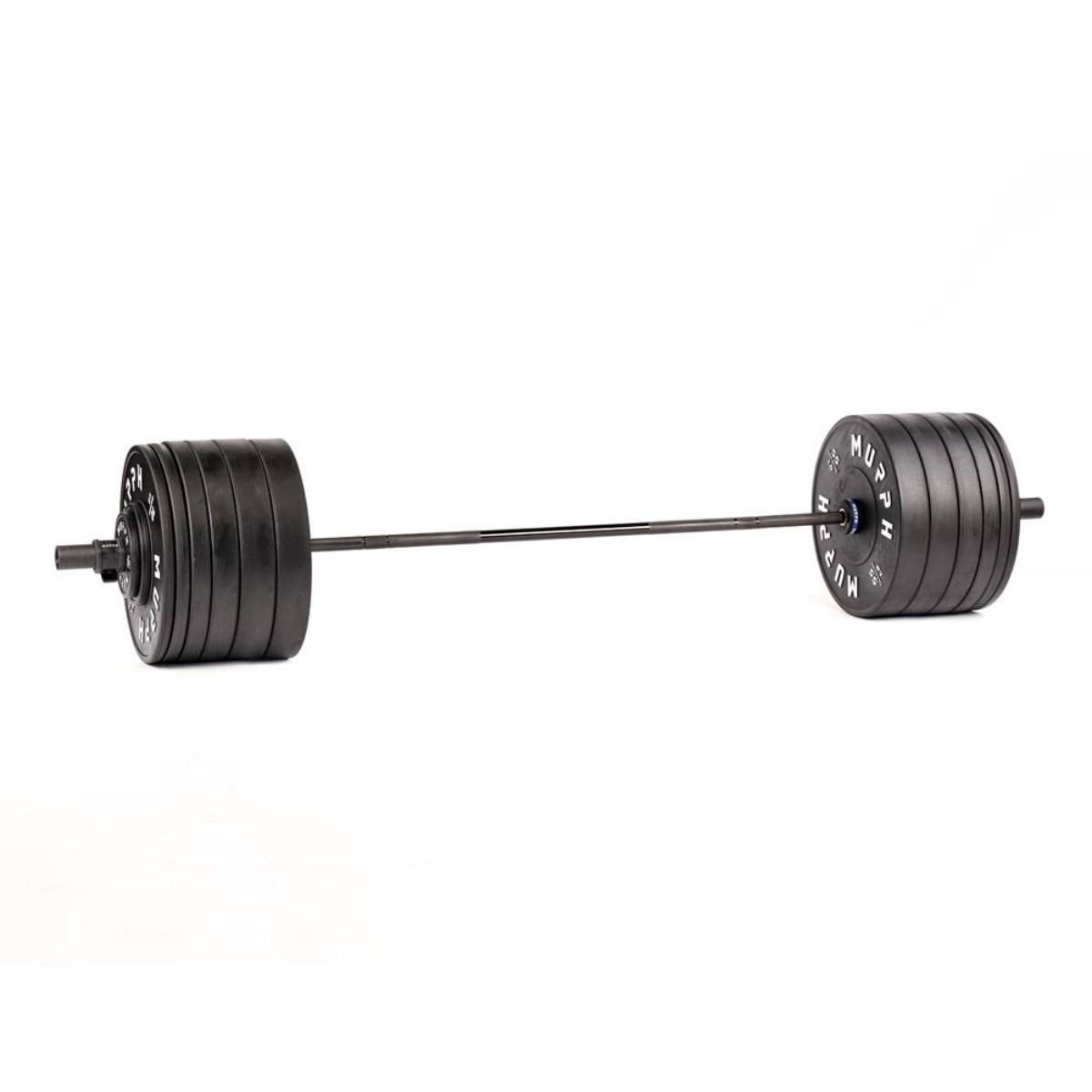Training bumper plates kit 4.0 Murph®  385lbs / Barre all-black zinc
