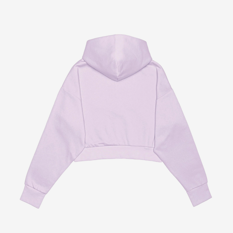Hoodie Crop MURPH - Lavender