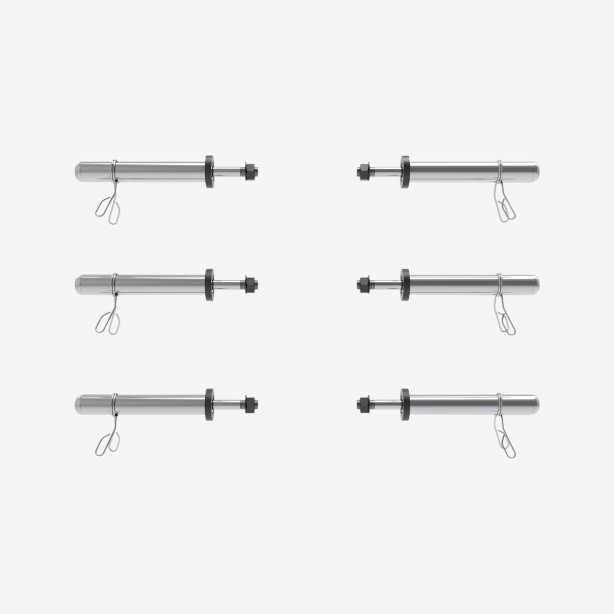 Ensemble de 6 porte-disques pour Rack R7 Pro Murph Fitness