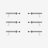 Ensemble de 6 porte-disques pour Rack R7 Pro Murph Fitness