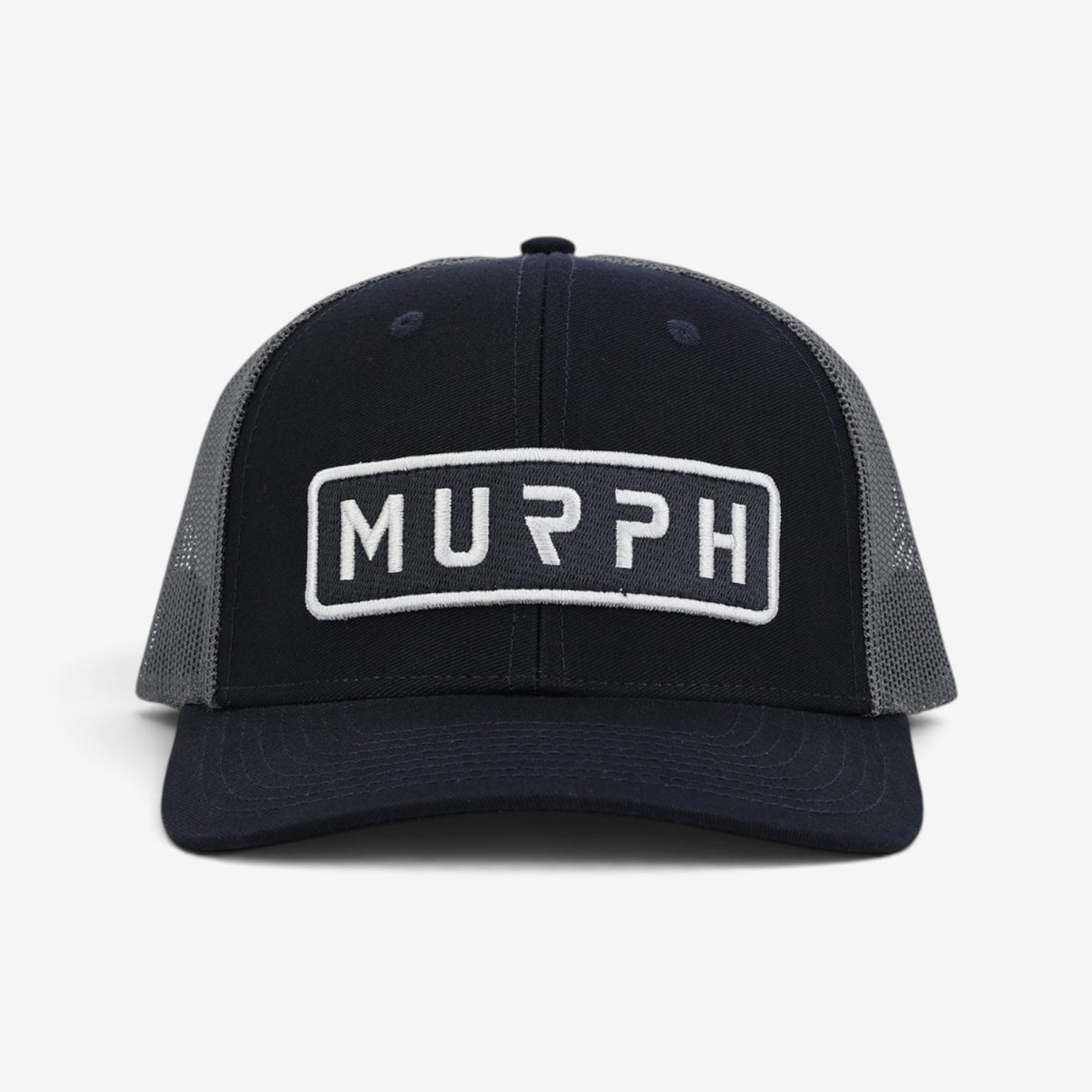 Casquette Murph Trucker Marine Gris – vue de côté droit
