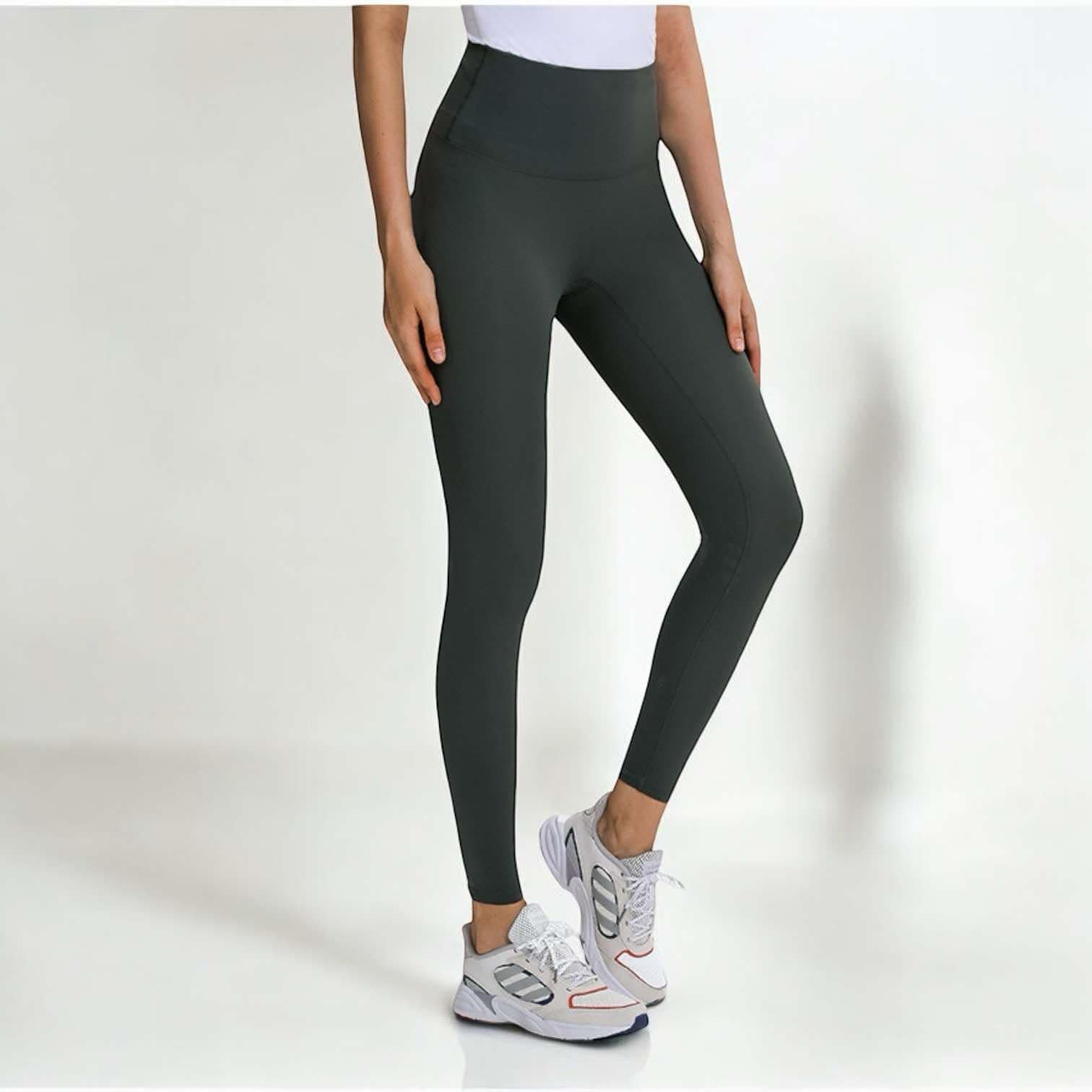 Training Leggings / Charcoal Gray