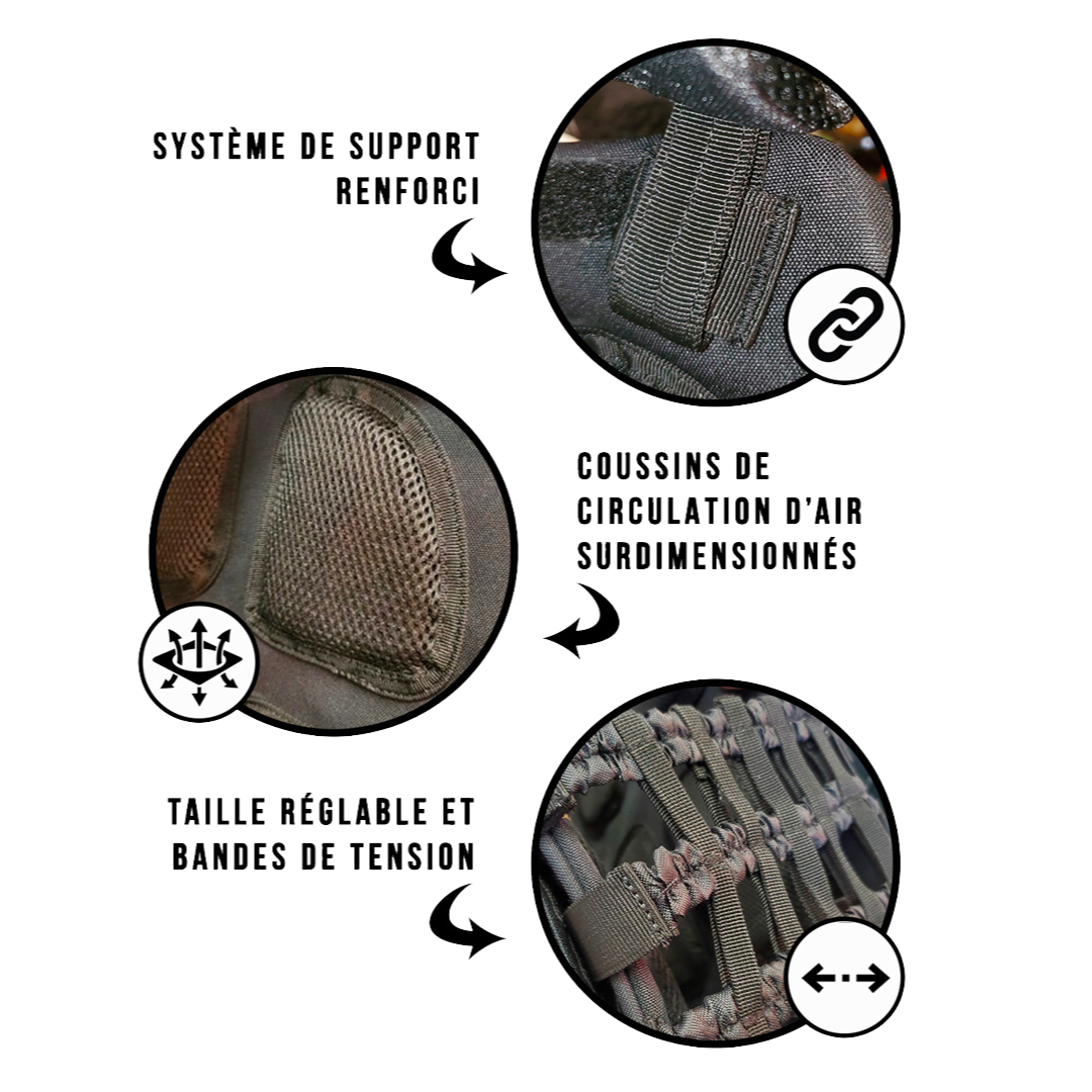 Veste d'Entraînement Lestée MURPH - Weighted Vest Gym & Fitness