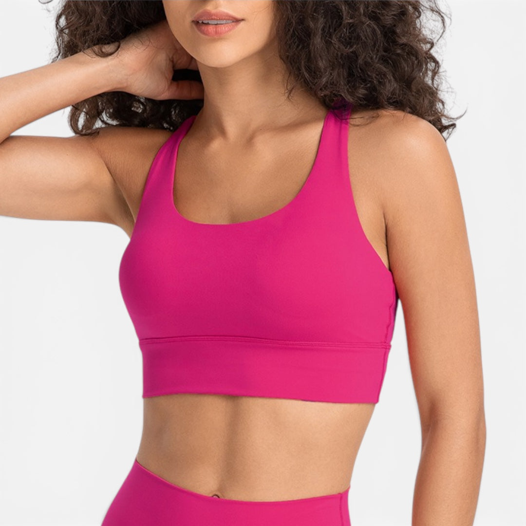 Murph Balance Strap Bra — Azalea