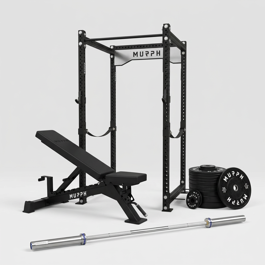 Ensemble Force PR-3X MURPH — Banc, barre et poids 275 lb