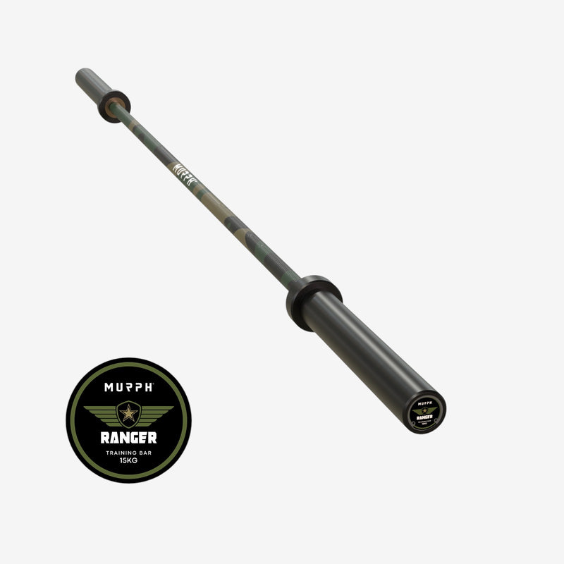 Murph Ranger Training Bar 15KG – Cerakote Camo Vert