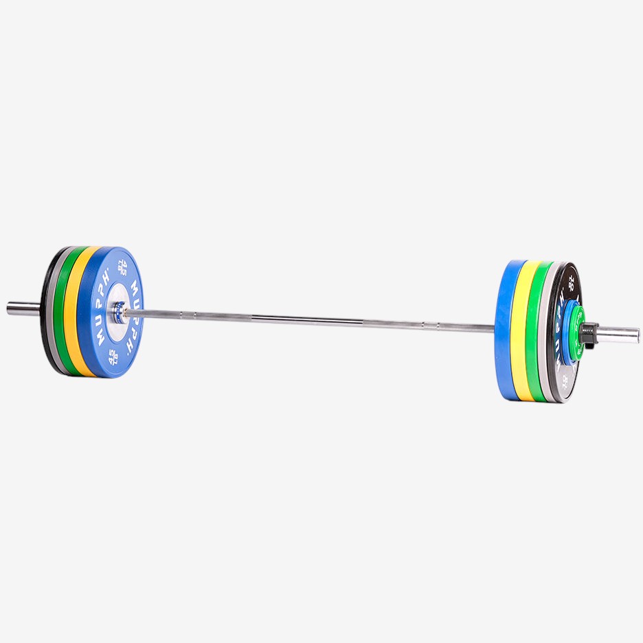 Competition bumper plates kit 2.0 MURPH® 275lbs avec barre