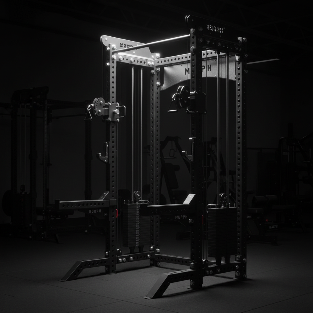 Rack MURPH très lumineux avec logos