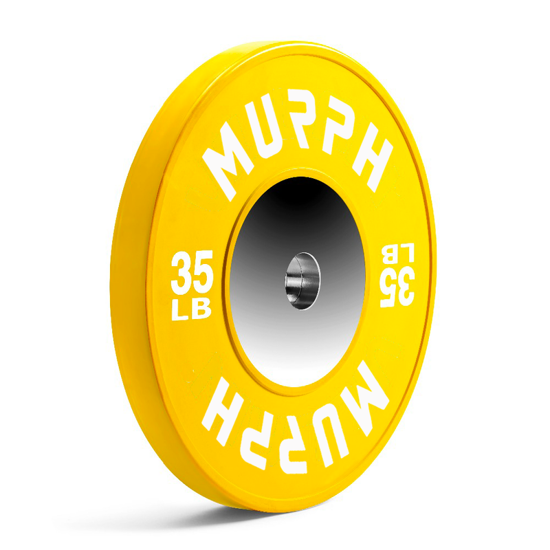 Competition bumper plate 35lbs (paire) MURPH