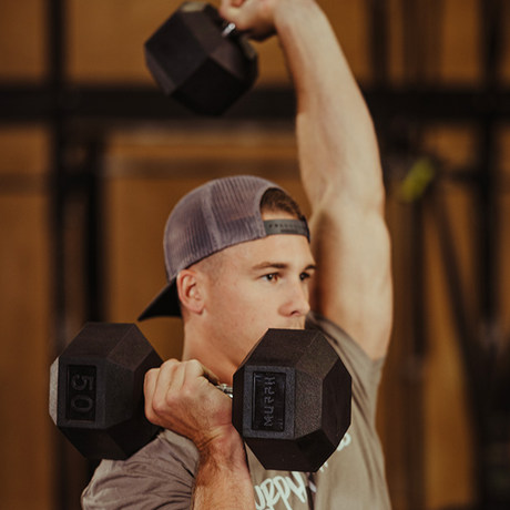 Dumbells hexagonals- unité ( 5lbs - 100lbs )