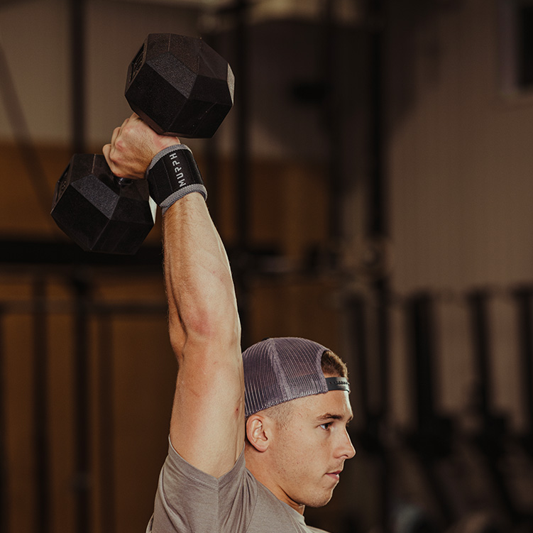 Protège-poignets Gris et Noir MURPH - 16''