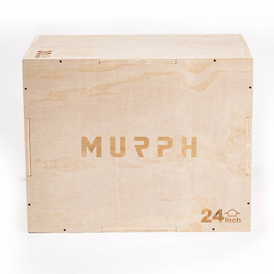 Boite de pliométrie en bois 3-en-1 Murph