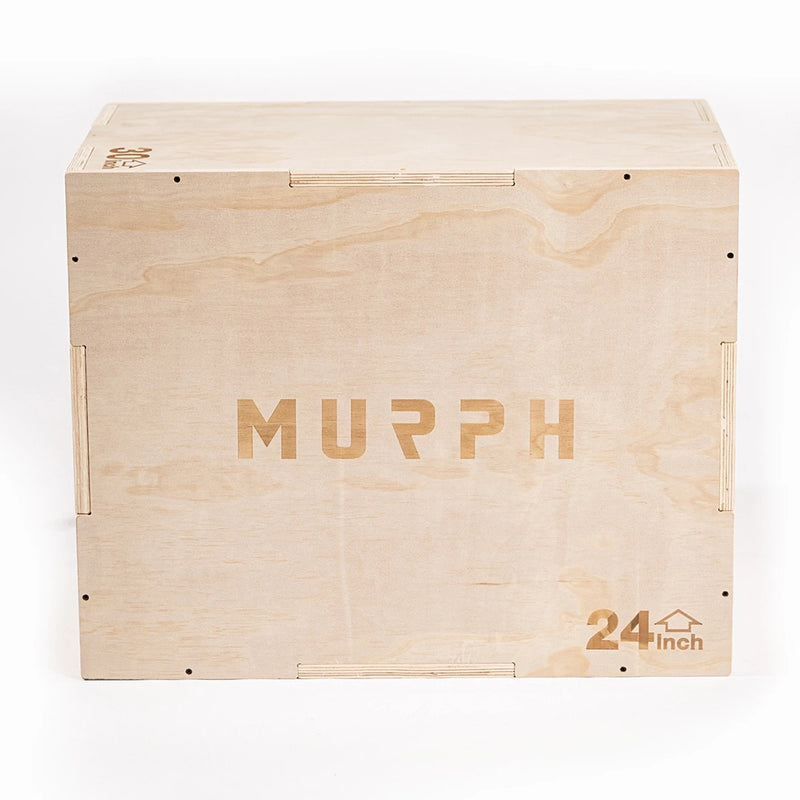 Boite de pliométrie en bois 3-en-1 Murph