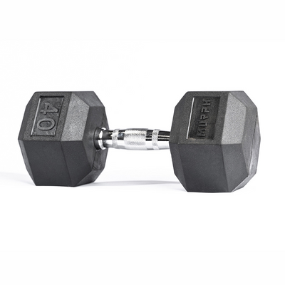 Dumbells hexagonals- unité ( 5lbs - 100lbs )