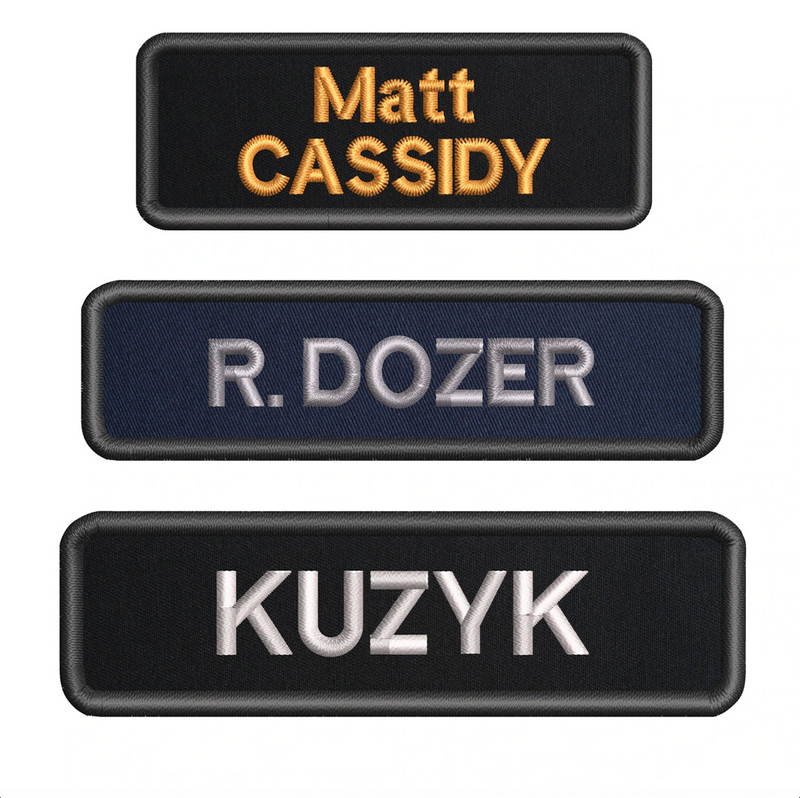 Patch personnalisé - Police