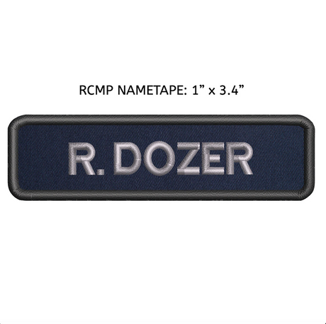Patch personnalisé - Police