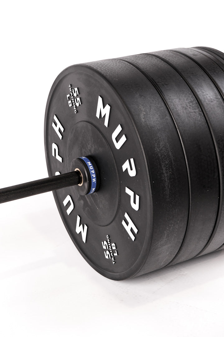 Training bumper plates kit 4.0 Murph® 385lbs / Bar all-black zinc