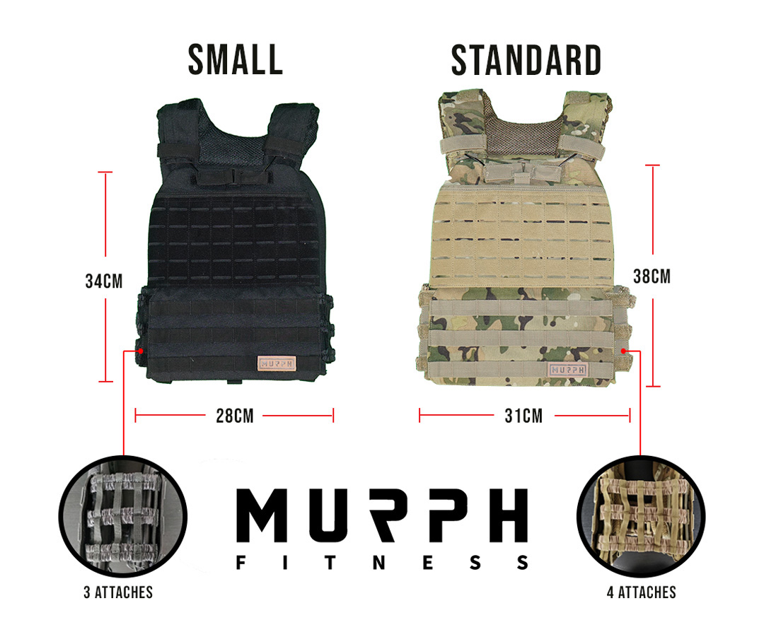 Weightvest MURPH® Size small - Pink or Black