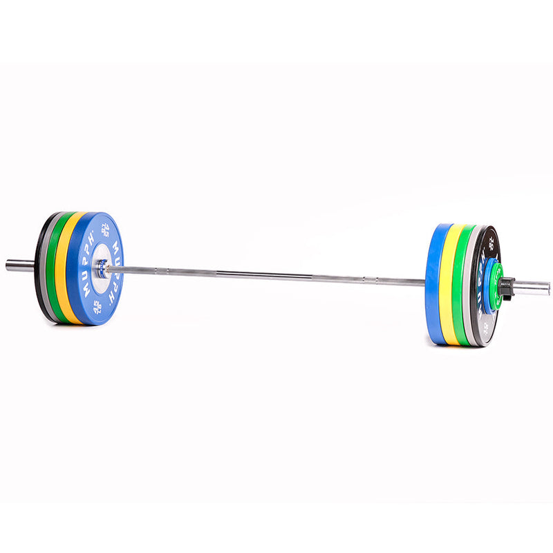 Competition bumper plates kit 2.0 MURPH® 275lbs avec barre
